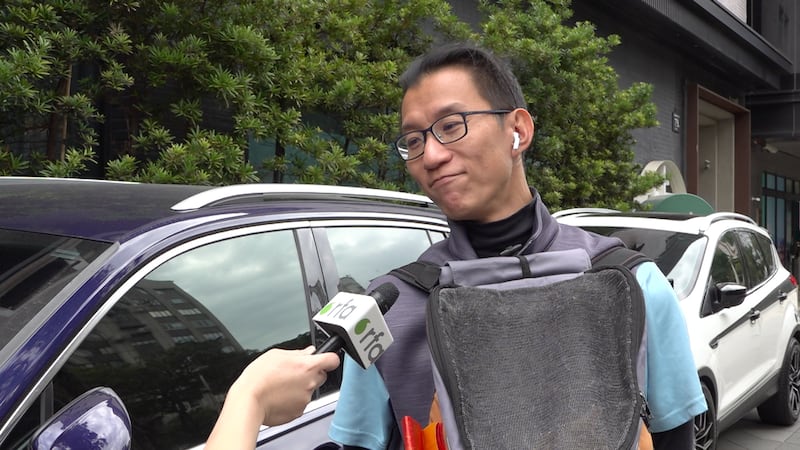 有台灣人指《港版國安法》實施後，不敢到香港旅行。（程皓楠攝）